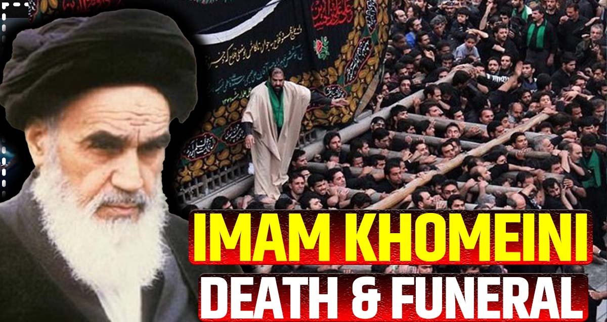 Imam Khomeini death funeral