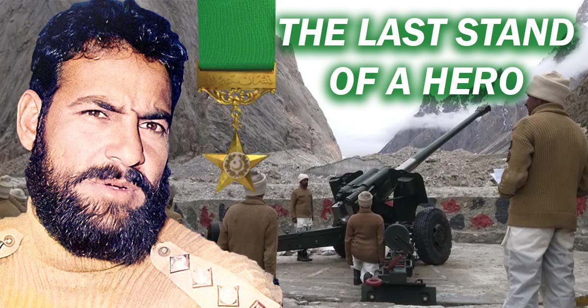 Captain Karnal Sher Khan during Kargil War