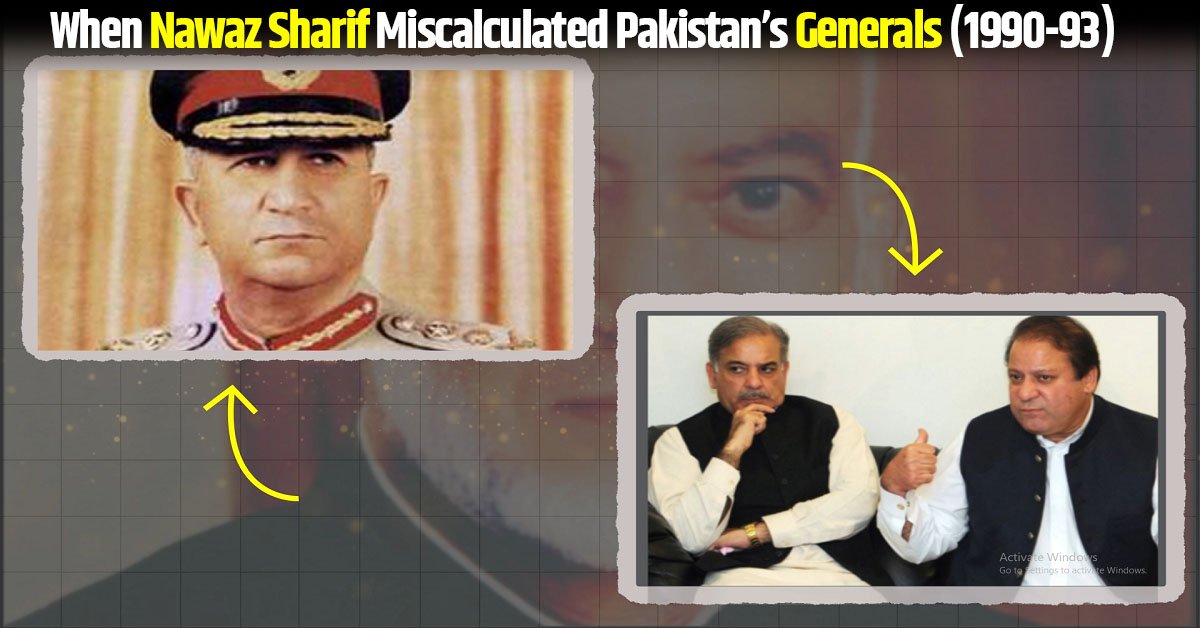 PMLN Nawaz Sharif 1990s 1993