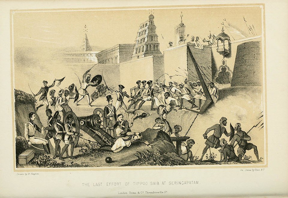 Tipu Sultan Last Battle